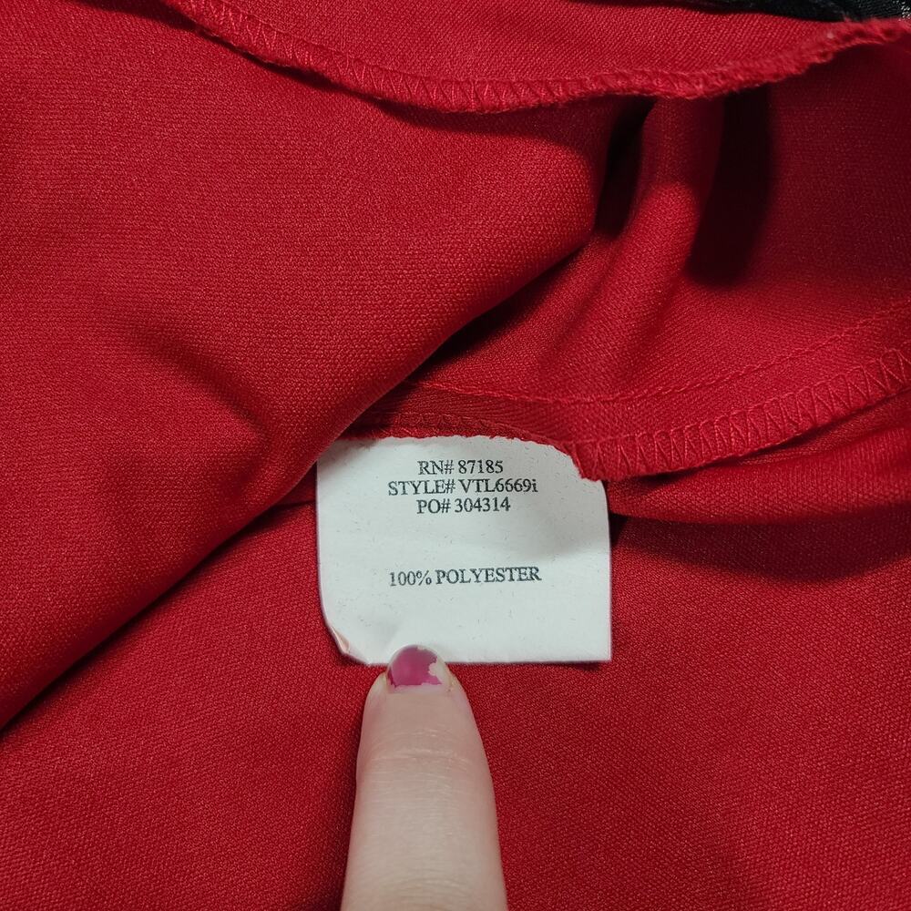 Ruby Rox Vintage Y2K Sparkling Fairy grunge dress SZ Small whimsigoth Party Red - Picture 12 of 12